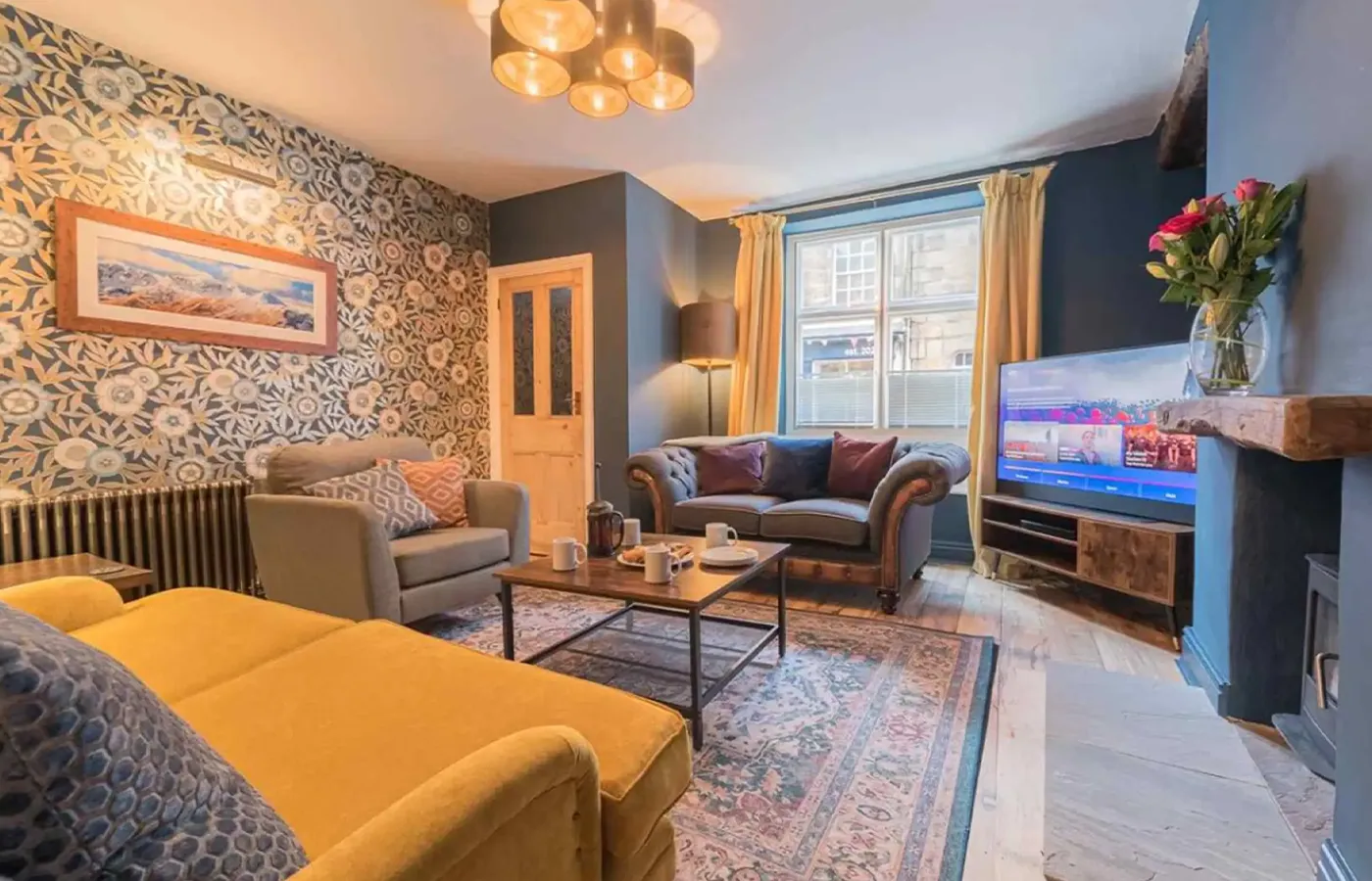Interior of a self catering cottage ion Kirkby Lonsdale